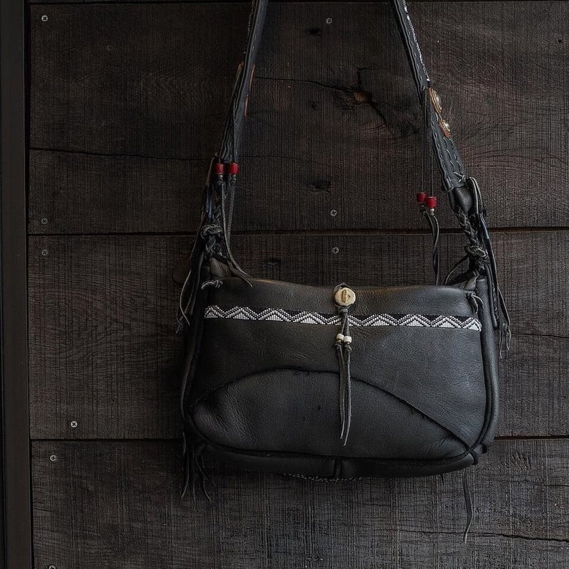 梟唄OWLSONG/ DEER LEATHER SHOULDER BAG (GR Speci
