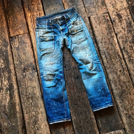 FULLCOUNT / 1246 BUSHPANTS HW "HARVEST"