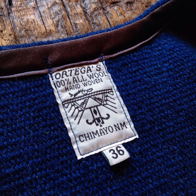 ORTEGA’S VEST 36 ORTEGA'S / VEST (NAVY 36インチ) | CALIFORNIA HA