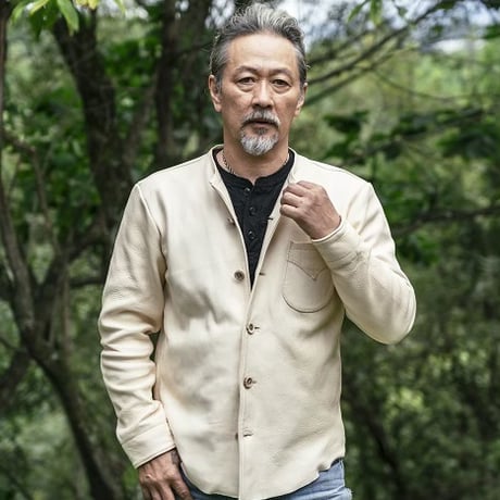 DEER HORN SMITH’S / NO COLLAR JACKET "DEER LEATHER"
