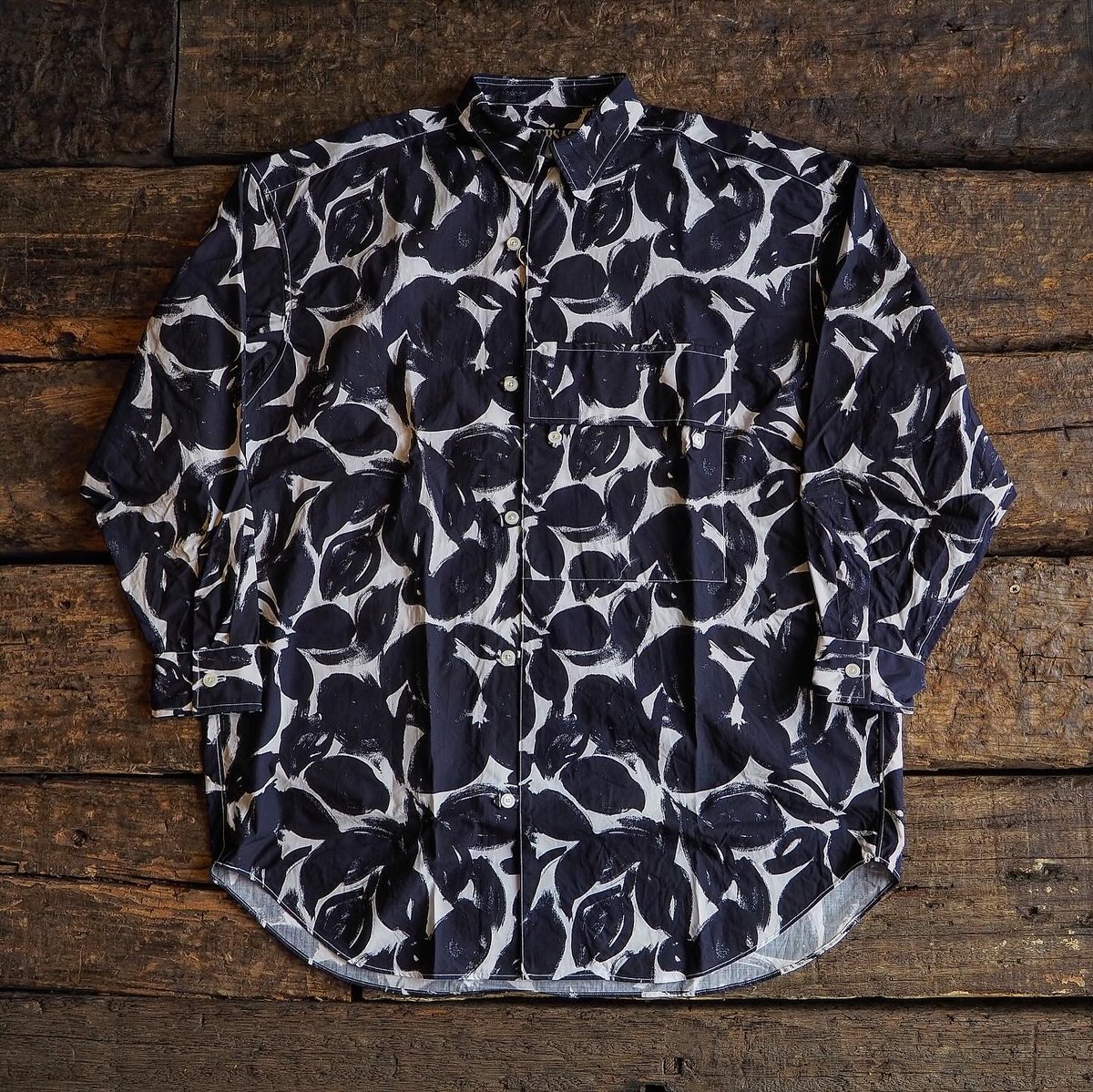 希少品・美品　HAVERSACK Flowerprint chinashirt fit=scale-down,w=1200