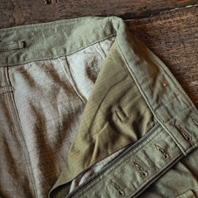 Nigel Cabourn/BRITISH ARMY PANTS -Loose Denim- Nigel Cabourn/BRITISH ARMY PANTS -Loose Denim-