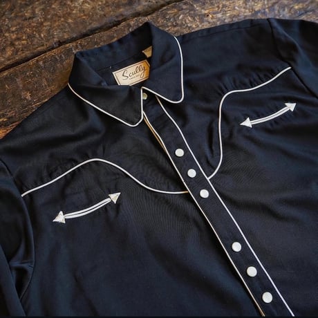 SCULLY ／ PIPING WESTERN SHIRT