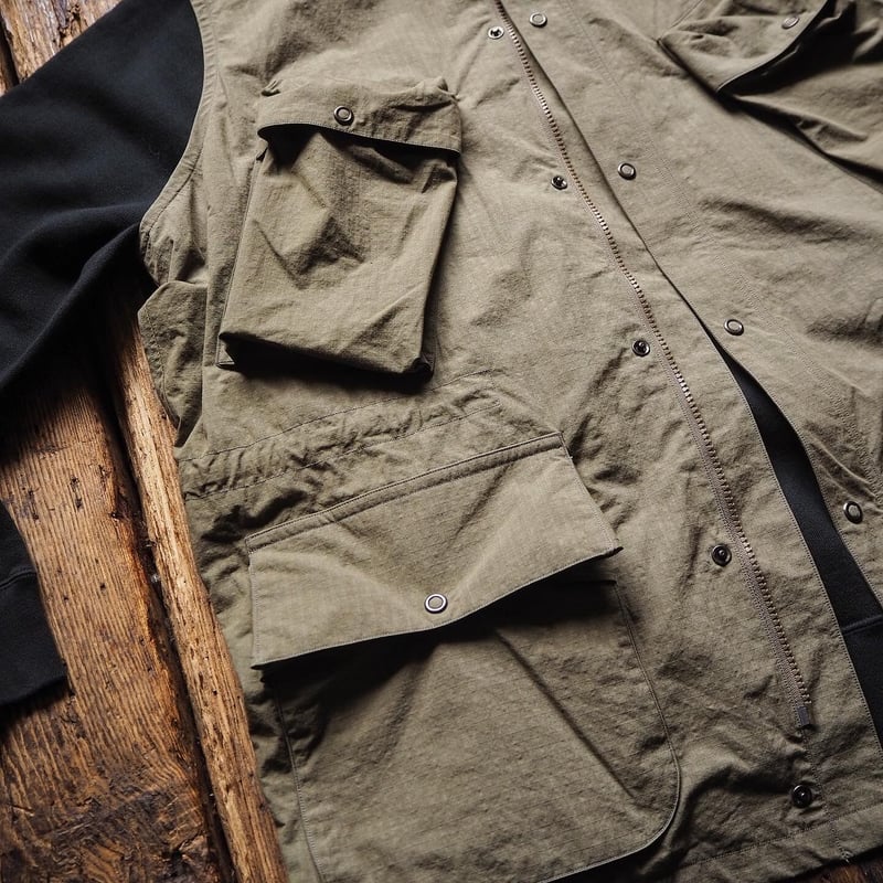 HAVERSACK / C/N RIP STOP MILITARY VEST | CALIFO