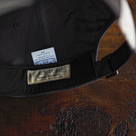 THE H.W.DOG&CO. / DAWG LOGO SHALLOW CAP