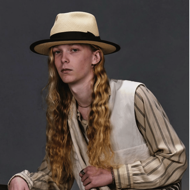 THE.H.W.DOG&CO パナマハットロング THE H.W.DOG&CO. / PANAMA POINT-H | CALIFORNIA