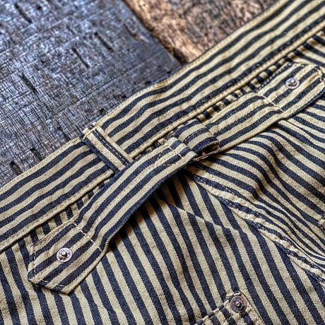 FULLCOUNT / Brown Hickory Cinch Back Work Pants