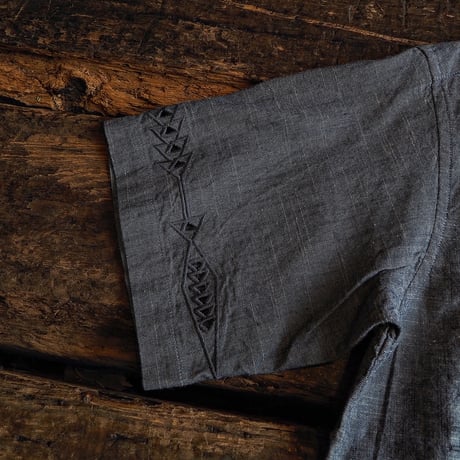 PENDLETON ／ CUT WORK OPEN COLLAR SHIRT -Dungarees-