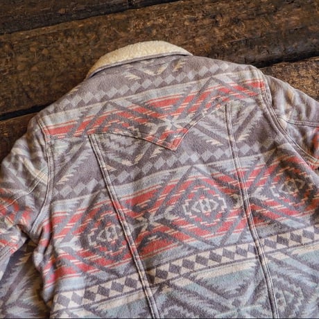 Wrangler ／ W's Cotton Blanket Boa Lined Jacket