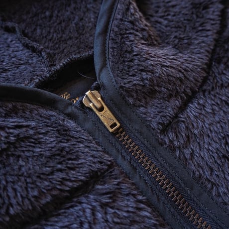 FULLCOUNT / Furry Fleece Hoodie Coat