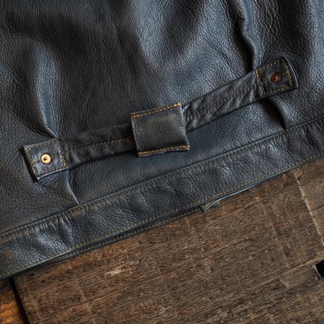 DEERHORNSMITH'S / TYPE-1 LEATHER JACKET "Ezo Deer Leather"
