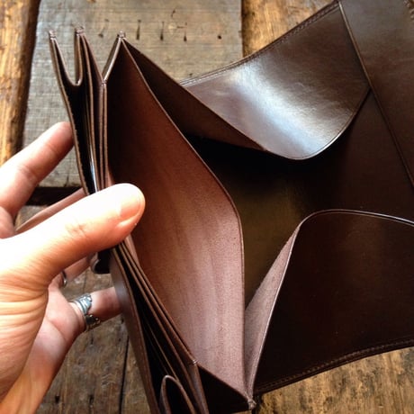 CALIFORNIA HARVEST / LONG WALLET (DARKBROWN)