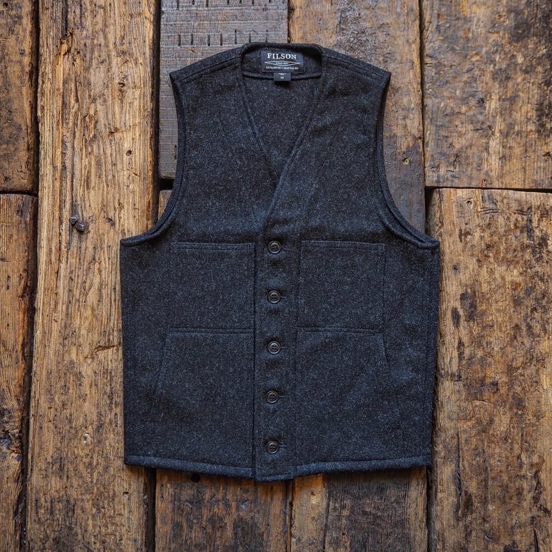 FILSON／MACKINAW WOOL VEST | CALIFORNIA HARVEST