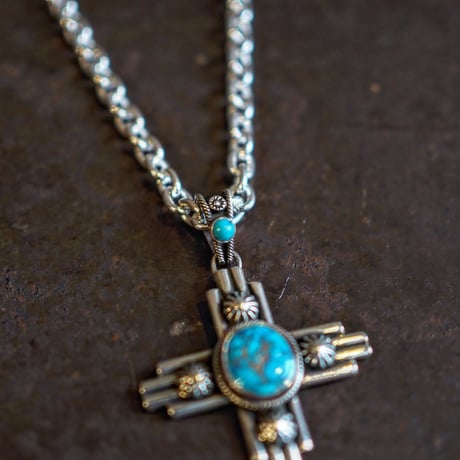 Ivan Howard ／ Turquoise Cross Top -Turquoise mountain-