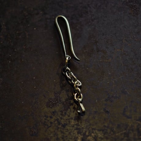 DUCK TAIL ／ Silver＆Brass Lighter Case "Wolf"