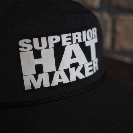 THE H.W. DOG&CO. ／ SQUARE CAP -Black-