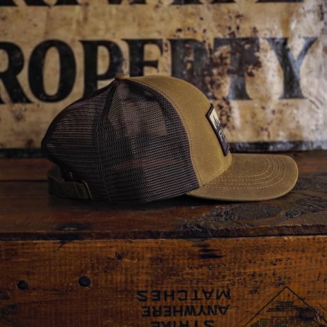 FILSON／LOGGER MESH CAP -Dark Tan-