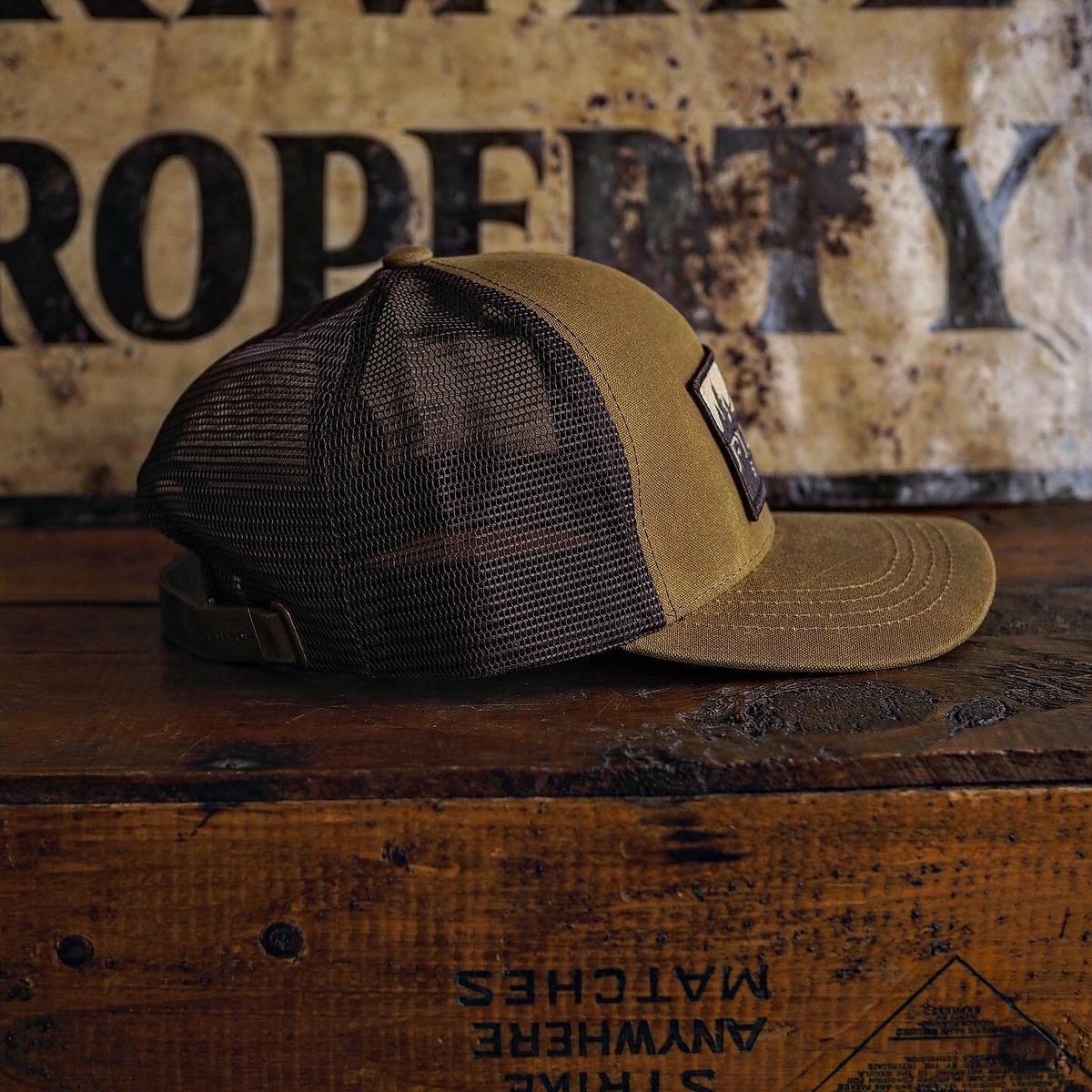 FILSON／LOGGER MESH CAP -Dark Tan- | CALIFORNIA