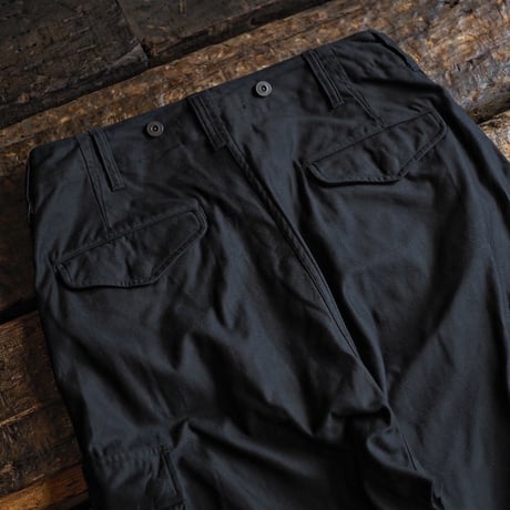 Nigel Cabourn ／ ARMY CARGO PANT -Black-