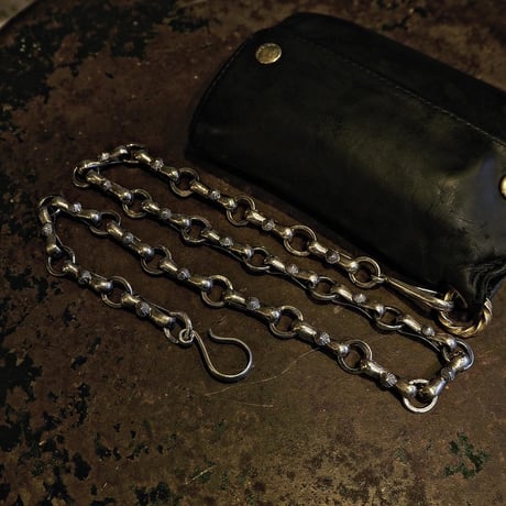 CH×MS ring／2WAY SILVER WALLET CHAIN-65cm-