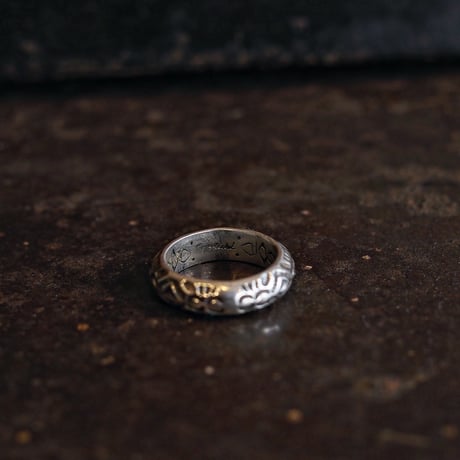 Ray Adakai ／ Round Stamp Work Ring
