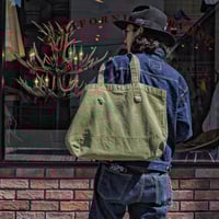 FULLCOUNT / Paraffin Canvas Coal Bag