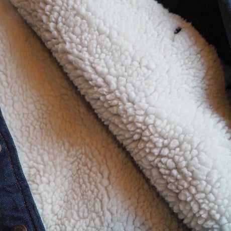 Wrangler / WESTERN BOA LINED DENIM JACKET