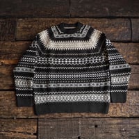 Barbour ／ Hase Fairisle Crew Neck Sweater