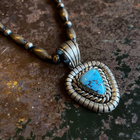 Kyle Lee Arnderson / TURQOISE PETDANT TOP(Morenci Turquoise)