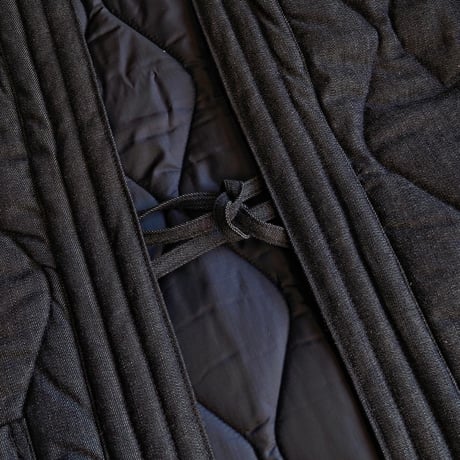 FULLCOUNT／DENIM QUILTING HAPPI COAT