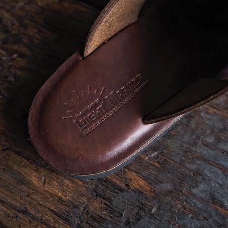LIGHT MARKER /DOUBLE MONK STRAP SANDAL  (TIMBER CHROMEXCEL)