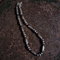 DUCK TAIL / Silver Beads Chain-50cm-《SP-Type》
