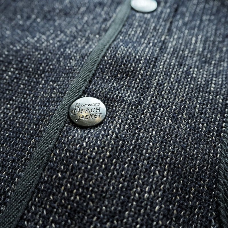 BROWN'S BEACH JACKET ネイビー テーラードジャケット Browns BEACH」 BBJ4-003 TAILORED JACKET by FULLCOUNT