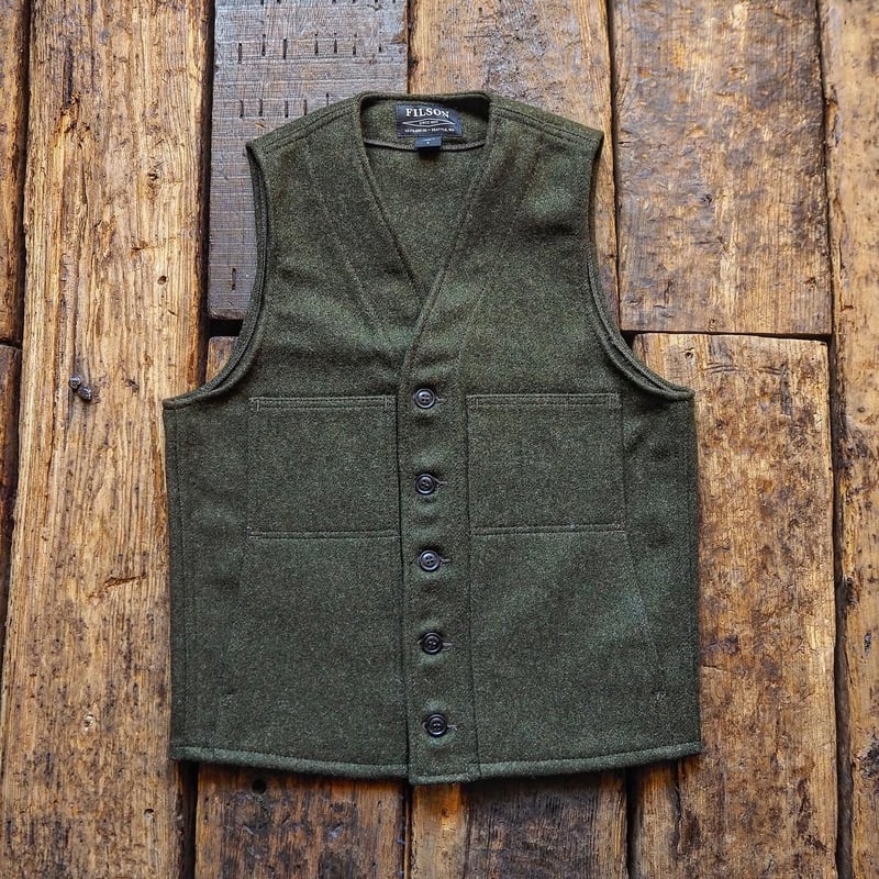 FILSON／MACKINAW WOOL VEST | CALIFORNIA HARVEST