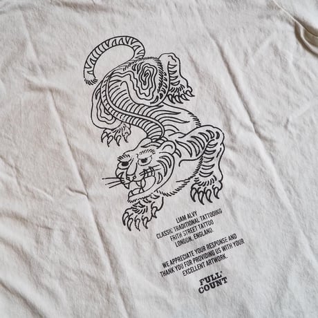 FULLCOUNT／"Tiger" (25SS) 5500PT-14 Graphic Tee