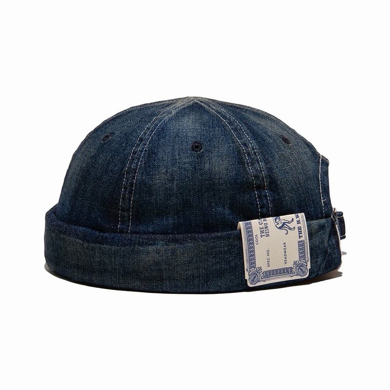 THE H.W.DOG&CO. / VINTAGE DENIM ROLL CAP | CALI