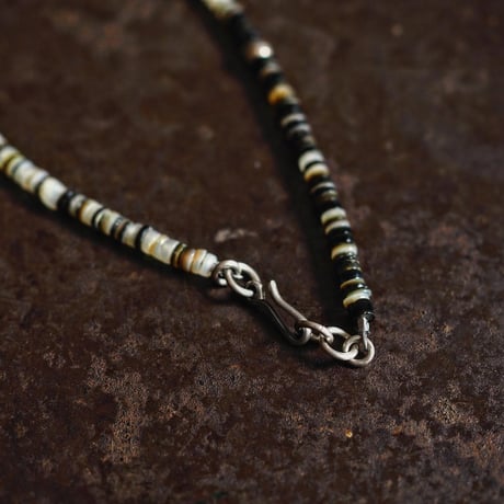 DUCK TAIL ／Heishi Beads Necklace "Type-A"