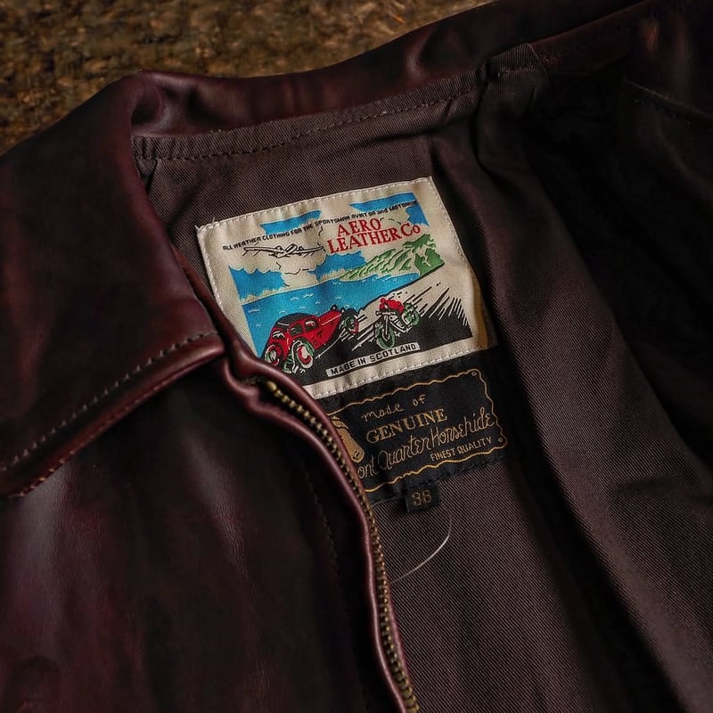 Aero Leather / Half Belt STF -Cordovan- | CALIF