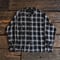 FULLCOUNT／4092 RAYON CHECK OPEN COLLAR SHIRT
