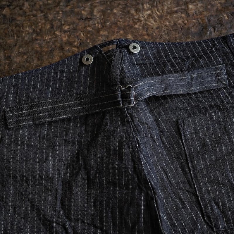 Nigel Cabourn／40'S FRENCH WORK PANTS -DOBBY STR