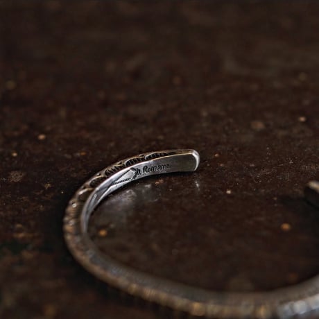 Geneva Ramone / Square Stampwork Bangle
