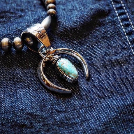 Kyle Lee Arnderson / TURQOISE PETDANT TOP(number 8 Turquoise)