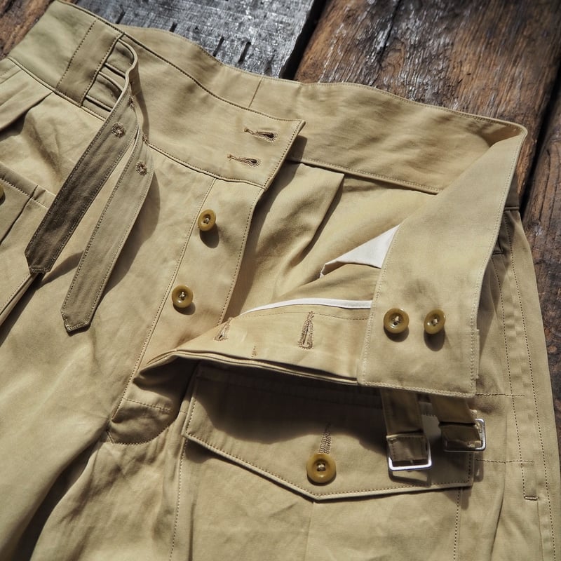 日本製 極希少 HAVERSACK ATTIRE バックベルトグルカパンツ 日本製 極希少 HAVERSACK ATTIRE バックベルトグルカパンツ