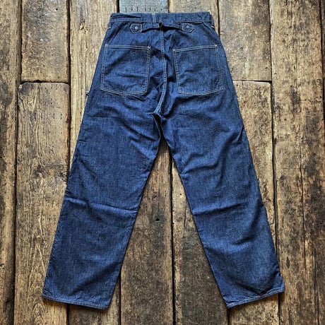 FULLCOUNT / PW Denim Cinch Back Work Pants