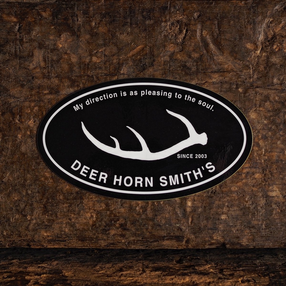 DEER HORN SMITH'S / Round Sticker | CALIFORNIA