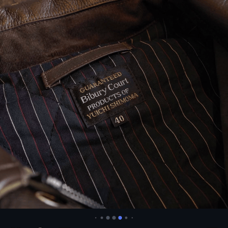 BiburyCourt／WAXED COTTON FIELD JACKET -Olive-