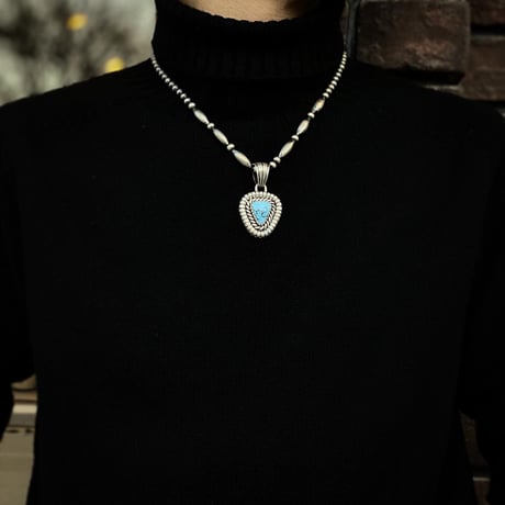 Kyle Lee Arnderson / TURQOISE PETDANT TOP(Morenci Turquoise)
