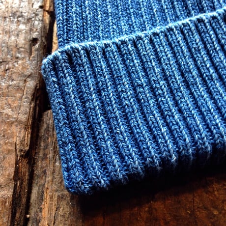 FULLCOUNT / INDIGO RIB WATCH CAP