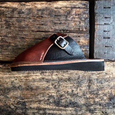 LIGHT MARKER / SINGLE VI SANDAL(ﾃｨﾝﾊﾞｰ×BLACK)