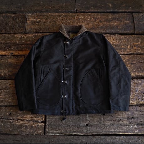 Nigel Cabourn ／ 40's US CLIP JACKET MODIFY -Black-